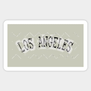 Los Angeles California Sticker